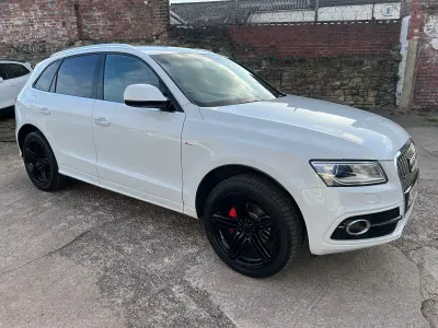 Begagnad Audi Q5 S-line plus 2015 Vit SUV