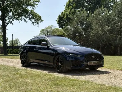 Used Jaguar XE R-Dynamic 250 HP (183 kW) 2019 Blue Sedan