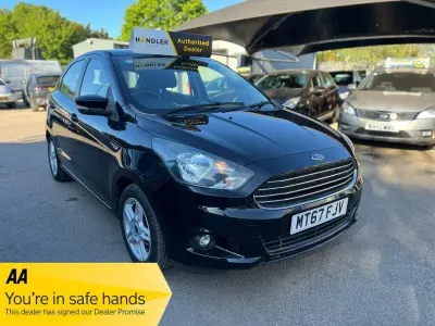 Used Ford Ka Plus Zetec 2017 Black Hatchback