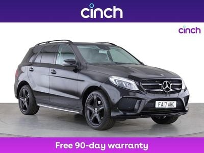 Black Used 2017 Mercedes GLE250 AMG line SUV | £18,999 (Fair price)