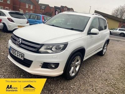 Used VW Tiguan R-line Edition 150 HP (110 kW) 2015 White SUV