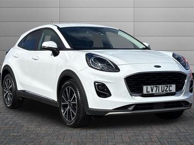 Used Ford Puma Titanium 125 HP (91 kW) 2021 White SUV