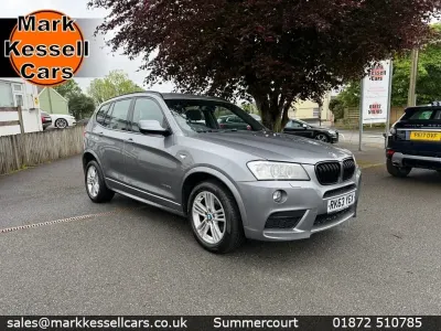 Begagnad BMW X3 M Sport 258 HK (189 kW) 2013 Grå SUV