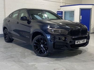 Used BMW X6 M Sport 258 HP (189 kW) 2017 Black SUV