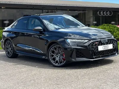 Ny Audi RS3 400 HK (294 kW) 2026 Svart Sedan