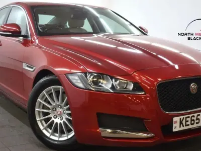 Used Jaguar XF Prestige 2015 Red Sedan