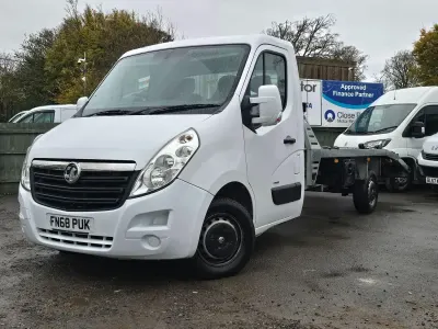 Begagnad Vauxhall Movano 145 HK (106 kW) 2018 Vit Minibuss