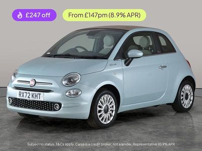Green Used 2022 Fiat 500 Dolcevita Cabriolet | £10,053 (Fair price)