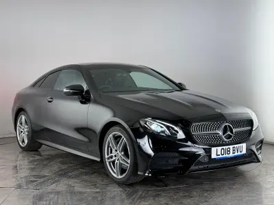 Usado Mercedes E220 AMG Line Premium 2018 Preto Coupé