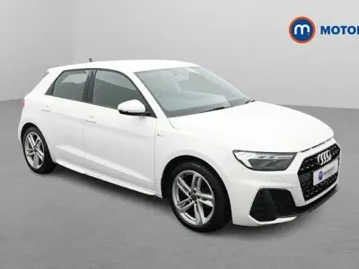 Used Audi A1 Sportback S-Line 95 HP (69 kW) 2023 White Hatchback