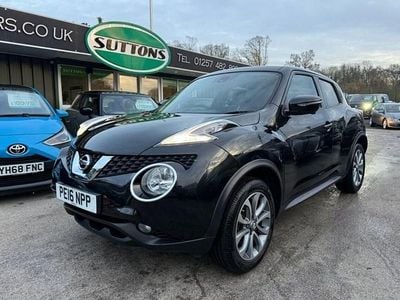 Black Used 2016 Nissan Juke Tekna SUV | £7,795 (Fair price)