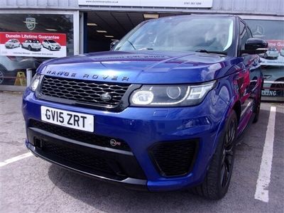 used Land Rover Range Rover Sport 5.0 V8 SVR Auto 4WD Euro 5 (s/s) 5dr