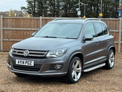 Grey Used 2014 VW Tiguan R-line SUV | £10,600 (Fair price)