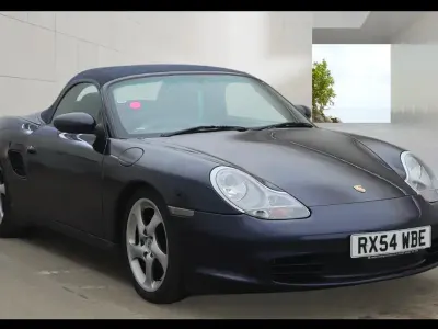Usado Porsche Boxster 2004 Azul Cabrios
