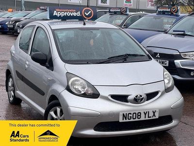 Silver Used 2008 Toyota Aygo Platinum Hatchback | £3,475 (Fair price)