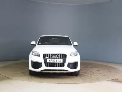 Used Audi Q7 S-Line 245 HP (180 kW) 2015 White SUV