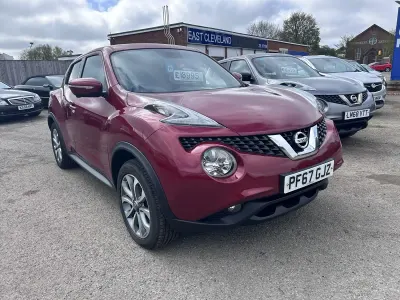 Used Nissan Juke Tekna 2018 Red SUV