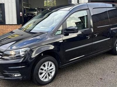 Used VW Caddy Maxi Highline 102 HP (75 kW) 2020 Black MPV