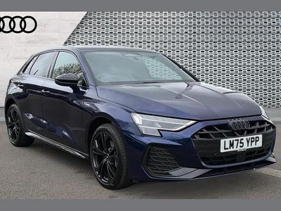 Used Audi A3 e-tron Black Edition 200 HP (147 kW) 2025 Blue Hatchback