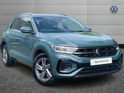 Used VW T-Roc R-line 150 HP (110 kW) 2022 Blue SUV