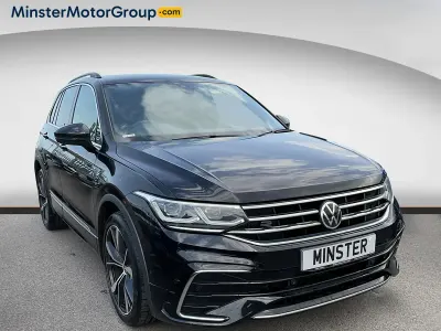 Used VW Tiguan R-line 150 HP (110 kW) 2021 Black SUV