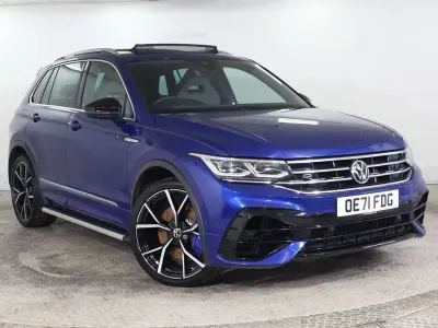 Used VW Tiguan R 2021 Blue SUV