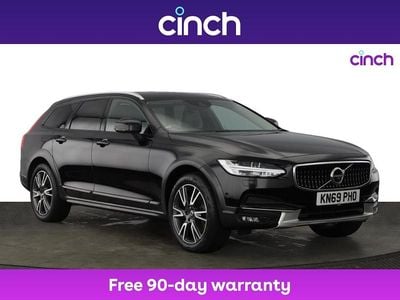 Black Used 2019 Volvo V90 CC Plus Estate | £20,499 (Fair price)