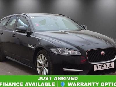 Used Jaguar XF Sportbrake R-Sport 180 HP (132 kW) 2019 Black Estate
