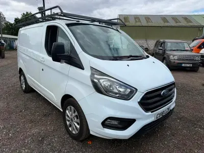 Used Ford Transit Custom Limited 130 HP (95 kW) 2018 White Van