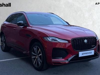 Metallic santorini black Used 2023 Jaguar F-Pace R-Dynamic SUV | £34,600 (Fair price)