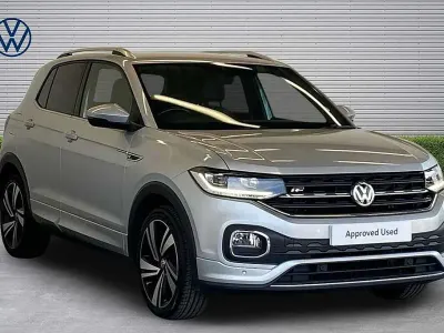 Used VW T-Cross R-line 115 HP (84 kW) 2020 Silver SUV