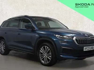 Used Skoda Kodiaq LAURIN & KLEMENT 150 HP (110 kW) 2023 Blue SUV