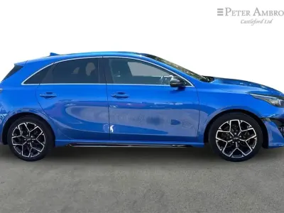 Used Kia Ceed GT-Line 158 HP (116 kW) 2022 Blue Hatchback