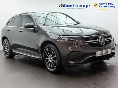 Usado Mercedes EQC400 AMG line 300 kW (408 HP) 2022 Cinzento SUV