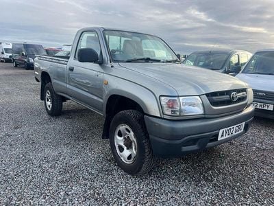 Silver Used 2002 Toyota HiLux Pickup | £8,995 (Expensive)