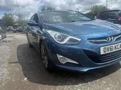 Used Hyundai i40 Premium 136 HP (100 kW) 2011 Blue Estate