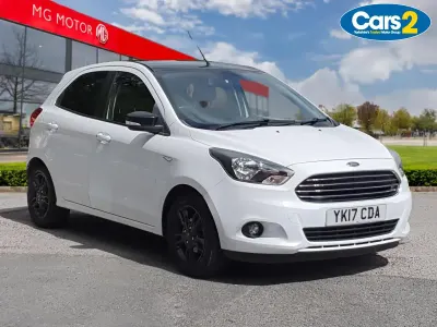 Used Ford Ka Plus Zetec 85 HP (62 kW) 2017 White Hatchback