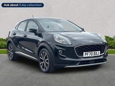 Used Ford Puma Titanium 2020 Black SUV