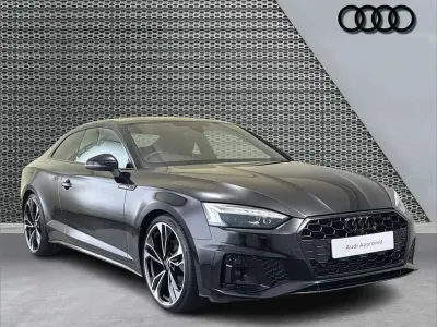 Used Audi A5 Black Edition 147 HP (108 kW) 2023 Black Coupe