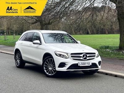 Used Mercedes GLC250 AMG line 2018 White SUV