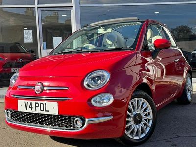 Used Fiat 500C Lounge 69 HP (50 kW) 2016 Red Cabriolet