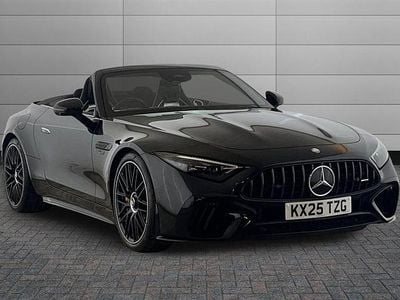 Begagnad Mercedes SL63 AMG 585 HK (430 kW) 2025 Svart Cab