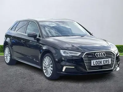 Begagnad Audi A3 e-tron Advanced 204 HK (150 kW) 2016 Svart Halvkombi