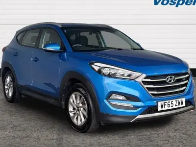 Usado Hyundai Tucson SE 2015 Azul SUV