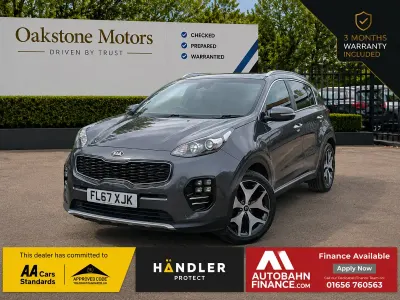 Used Kia Sportage GT-Line 115 HP (84 kW) 2017 Silver SUV
