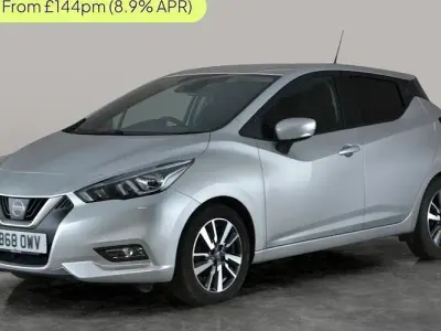 Usado Nissan Micra Acenta 90 HP (66 kW) 2018 Prateado Citadino