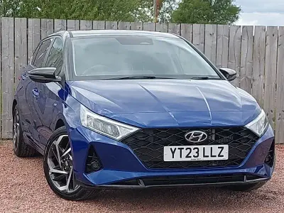 Used Hyundai i20 Ultimate 100 HP (73 kW) 2023 Blue Hatchback
