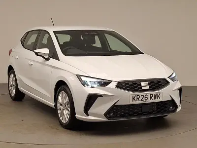New Seat Ibiza SE 95 HP (69 kW) 2026 White Hatchback