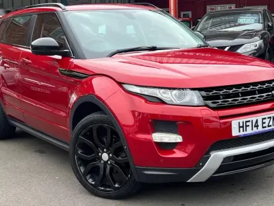 Used Land Rover Range Rover evoque Dynamic 190 HP (139 kW) 2014 Red SUV