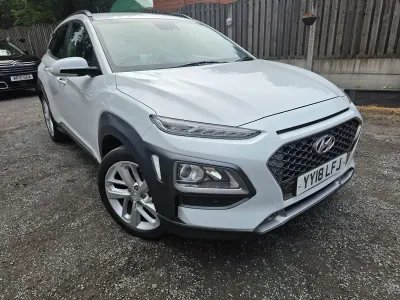 Used Hyundai Kona Premium SE 120 HP (88 kW) 2018 White SUV